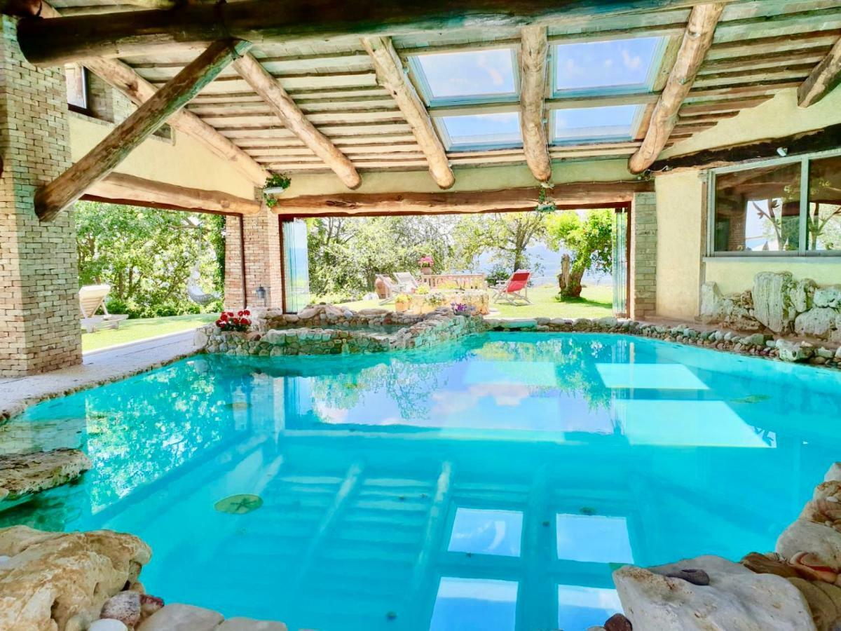 Luxury villa Colle dell'Asinello ,proprietari , Price all inclusive Pool Heating 30 C&area SPA h 24, near ORVIETO Guardea Esterno foto